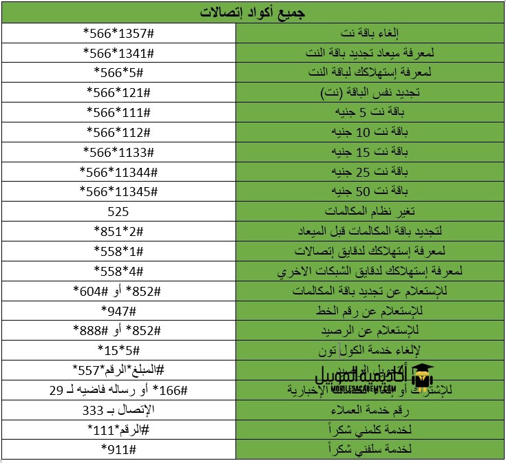 خدمات اتصالات , اقوى شبكه فى الاستخدام